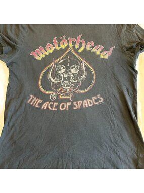 Motörhead vintage band tee. Great fade